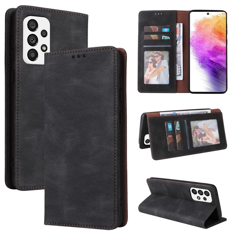 Simple Suction Closure Leather Phone Case, For Samsung Galaxy A03s, For Xiaomi Redmi Note 11 4G International, For Xiaomi Redmi Note 11 Pro, For Samsung Galaxy A23, For Samsung Galaxy A73 5G, For Xiaomi Redmi Note 11 Pro 5G