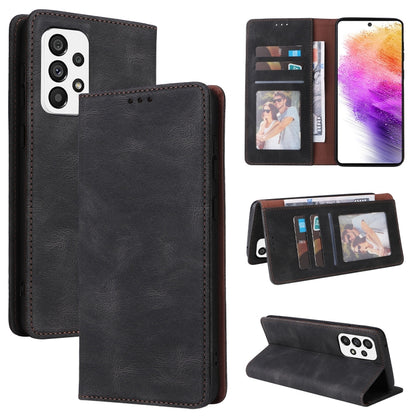Simple Suction Closure Leather Phone Case, For Samsung Galaxy A03s, For Xiaomi Redmi Note 11 4G International, For Xiaomi Redmi Note 11 Pro, For Samsung Galaxy A23, For Samsung Galaxy A73 5G, For Xiaomi Redmi Note 11 Pro 5G