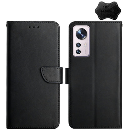 Genuine Leather Fingerprint-proof Horizontal Flip Phone Case, For OnePlus Nord 2T 5G, For Xiaomi 12 Lite