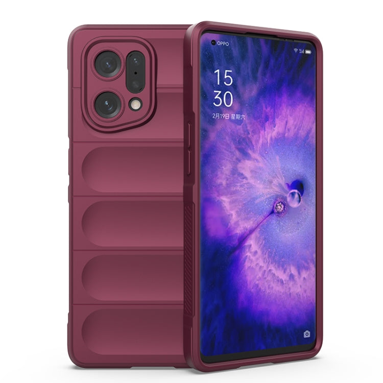 Magic Shield TPU + Flannel Phone Case, For OPPO Find X5 Pro, For OPPO Find X5, For OPPO Realme C35