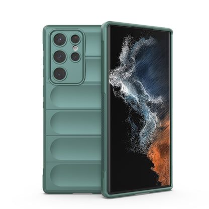 Magic Shield TPU + Flannel Phone Case, For Samsung Galaxy A73, For Samsung Galaxy S22 Ultra 5G