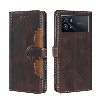 Stitching Skin Feel Magnetic Buckle Horizontal Flip PU Leather Case, For vivo iQOO 9, For vivo iQOO Neo6 5G, For vivo iQOO U5 5G, For OPPO A36/A76 Global, For OPPO A57 5G 2022/Realme Q5i, For OPPO A96 5G