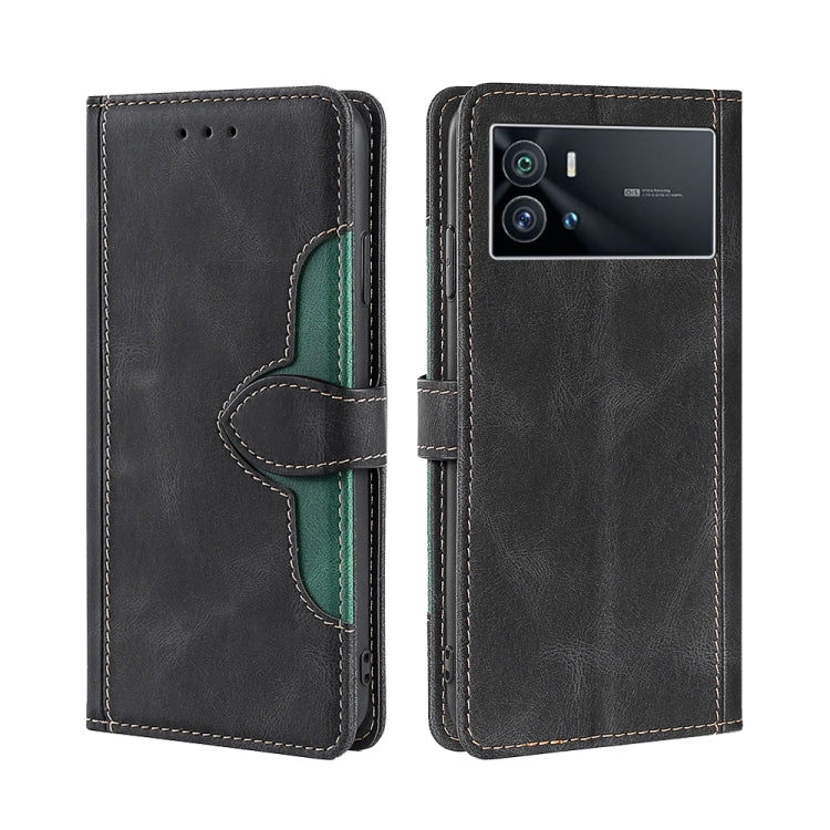 Stitching Skin Feel Magnetic Buckle Horizontal Flip PU Leather Case, For vivo iQOO 9, For vivo iQOO Neo6 5G, For vivo iQOO U5 5G, For OPPO A36/A76 Global, For OPPO A57 5G 2022/Realme Q5i, For OPPO A96 5G