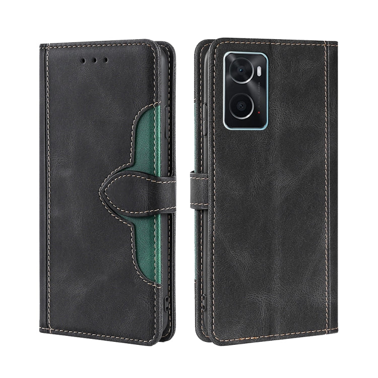 Stitching Skin Feel Magnetic Buckle Horizontal Flip PU Leather Case, For vivo iQOO 9, For vivo iQOO Neo6 5G, For vivo iQOO U5 5G, For OPPO A36/A76 Global, For OPPO A57 5G 2022/Realme Q5i, For OPPO A96 5G