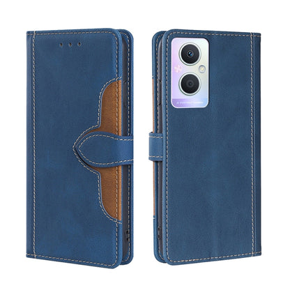 Stitching Skin Feel Magnetic Buckle Horizontal Flip PU Leather Case, For vivo iQOO 9, For vivo iQOO Neo6 5G, For vivo iQOO U5 5G, For OPPO A36/A76 Global, For OPPO A57 5G 2022/Realme Q5i, For OPPO A96 5G