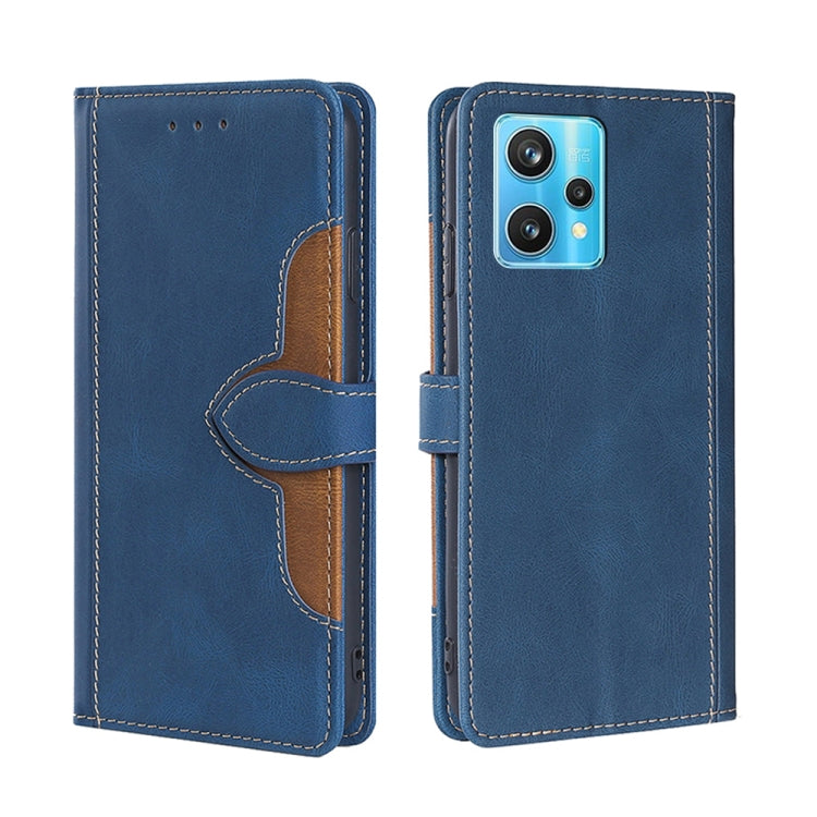 Stitching Skin Feel Magnetic Buckle Horizontal Flip PU Leather Case, For OPPO Find X5 Lite, For OPPO Find X5 Pro, For OPPO Reno7 4G/F21 Pro, For OPPO Reno7 5G Global, For OPPO Realme 9 Pro, For OPPO Realme 9 Pro+