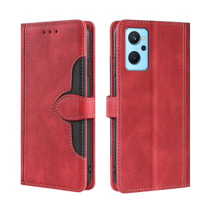 Stitching Skin Feel Magnetic Buckle Horizontal Flip PU Leather Case, For OPPO Realme 9i/A36 4G/A96 4G/K10 4G/A76 4G, For OPPO Realme C35, For OPPO Realme GT Neo3, For OPPO Realme GT2 Pro, For OPPO Realme Narzo 50i, For vivo S12 5G/V23