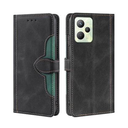 Stitching Skin Feel Magnetic Buckle Horizontal Flip PU Leather Case, For OPPO Realme 9i/A36 4G/A96 4G/K10 4G/A76 4G, For OPPO Realme C35, For OPPO Realme GT Neo3, For OPPO Realme GT2 Pro, For OPPO Realme Narzo 50i, For vivo S12 5G/V23