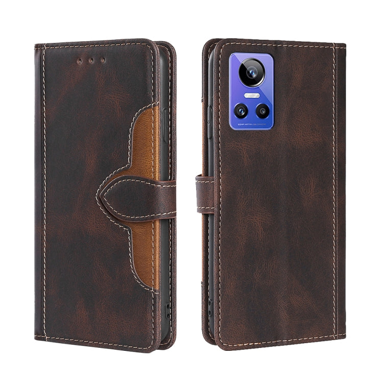 Stitching Skin Feel Magnetic Buckle Horizontal Flip PU Leather Case, For OPPO Realme 9i/A36 4G/A96 4G/K10 4G/A76 4G, For OPPO Realme C35, For OPPO Realme GT Neo3, For OPPO Realme GT2 Pro, For OPPO Realme Narzo 50i, For vivo S12 5G/V23