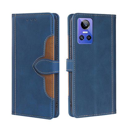 Stitching Skin Feel Magnetic Buckle Horizontal Flip PU Leather Case, For OPPO Realme 9i/A36 4G/A96 4G/K10 4G/A76 4G, For OPPO Realme C35, For OPPO Realme GT Neo3, For OPPO Realme GT2 Pro, For OPPO Realme Narzo 50i, For vivo S12 5G/V23