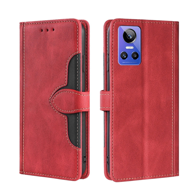 Stitching Skin Feel Magnetic Buckle Horizontal Flip PU Leather Case, For OPPO Realme 9i/A36 4G/A96 4G/K10 4G/A76 4G, For OPPO Realme C35, For OPPO Realme GT Neo3, For OPPO Realme GT2 Pro, For OPPO Realme Narzo 50i, For vivo S12 5G/V23