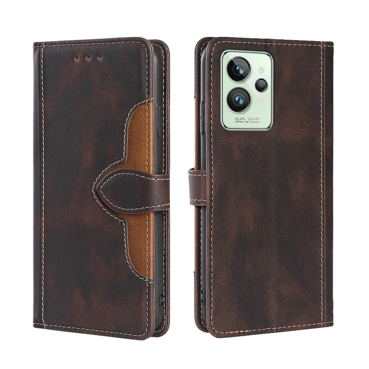 Stitching Skin Feel Magnetic Buckle Horizontal Flip PU Leather Case, For OPPO Realme 9i/A36 4G/A96 4G/K10 4G/A76 4G, For OPPO Realme C35, For OPPO Realme GT Neo3, For OPPO Realme GT2 Pro, For OPPO Realme Narzo 50i, For vivo S12 5G/V23