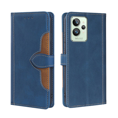Stitching Skin Feel Magnetic Buckle Horizontal Flip PU Leather Case, For OPPO Realme 9i/A36 4G/A96 4G/K10 4G/A76 4G, For OPPO Realme C35, For OPPO Realme GT Neo3, For OPPO Realme GT2 Pro, For OPPO Realme Narzo 50i, For vivo S12 5G/V23