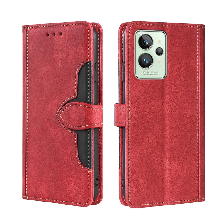 Stitching Skin Feel Magnetic Buckle Horizontal Flip PU Leather Case, For OPPO Realme 9i/A36 4G/A96 4G/K10 4G/A76 4G, For OPPO Realme C35, For OPPO Realme GT Neo3, For OPPO Realme GT2 Pro, For OPPO Realme Narzo 50i, For vivo S12 5G/V23