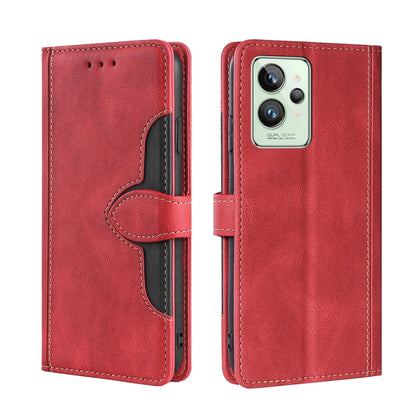 Stitching Skin Feel Magnetic Buckle Horizontal Flip PU Leather Case, For OPPO Realme 9i/A36 4G/A96 4G/K10 4G/A76 4G, For OPPO Realme C35, For OPPO Realme GT Neo3, For OPPO Realme GT2 Pro, For OPPO Realme Narzo 50i, For vivo S12 5G/V23