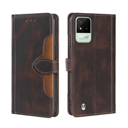 Stitching Skin Feel Magnetic Buckle Horizontal Flip PU Leather Case, For OPPO Realme 9i/A36 4G/A96 4G/K10 4G/A76 4G, For OPPO Realme C35, For OPPO Realme GT Neo3, For OPPO Realme GT2 Pro, For OPPO Realme Narzo 50i, For vivo S12 5G/V23