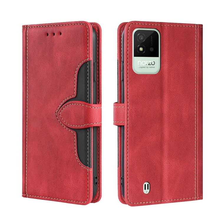 Stitching Skin Feel Magnetic Buckle Horizontal Flip PU Leather Case, For OPPO Realme 9i/A36 4G/A96 4G/K10 4G/A76 4G, For OPPO Realme C35, For OPPO Realme GT Neo3, For OPPO Realme GT2 Pro, For OPPO Realme Narzo 50i, For vivo S12 5G/V23