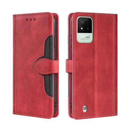 Stitching Skin Feel Magnetic Buckle Horizontal Flip PU Leather Case, For OPPO Realme 9i/A36 4G/A96 4G/K10 4G/A76 4G, For OPPO Realme C35, For OPPO Realme GT Neo3, For OPPO Realme GT2 Pro, For OPPO Realme Narzo 50i, For vivo S12 5G/V23