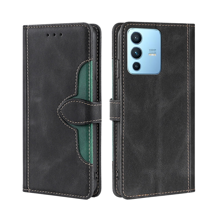 Stitching Skin Feel Magnetic Buckle Horizontal Flip PU Leather Case, For vivo S12 Pro 5G/V23 Pro, For vivo X Note 5G, For vivo X80 Pro, For vivo X80, For vivo Y53S 5G/iQOO Z5x/T1X, For vivo  Y55S 5G