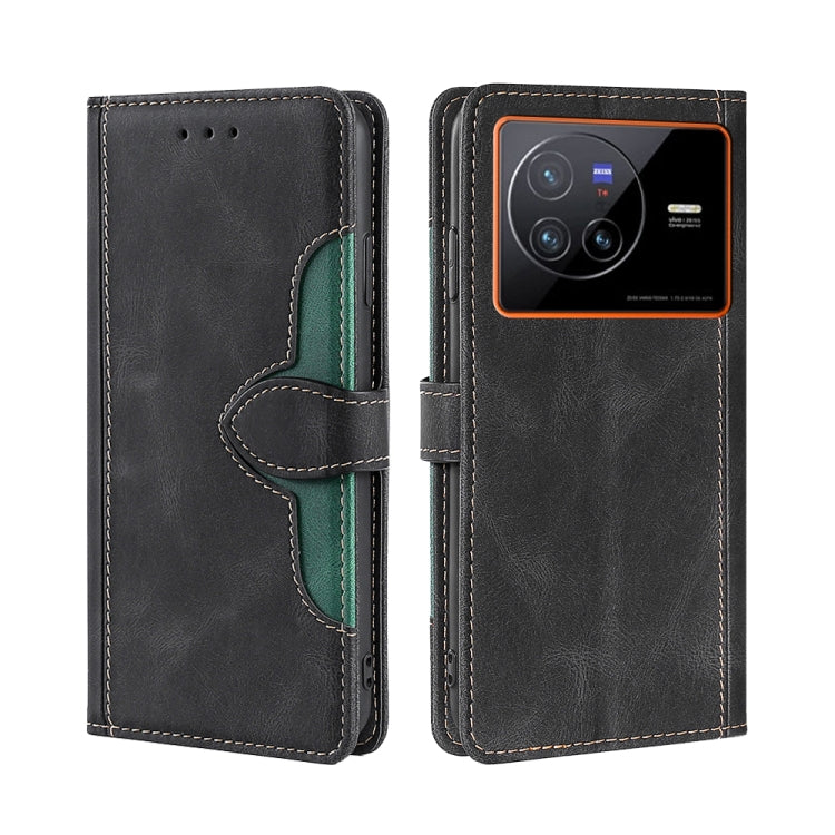 Stitching Skin Feel Magnetic Buckle Horizontal Flip PU Leather Case, For vivo S12 Pro 5G/V23 Pro, For vivo X Note 5G, For vivo X80 Pro, For vivo X80, For vivo Y53S 5G/iQOO Z5x/T1X, For vivo  Y55S 5G