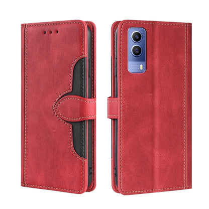 Stitching Skin Feel Magnetic Buckle Horizontal Flip PU Leather Case, For vivo S12 Pro 5G/V23 Pro, For vivo X Note 5G, For vivo X80 Pro, For vivo X80, For vivo Y53S 5G/iQOO Z5x/T1X, For vivo  Y55S 5G