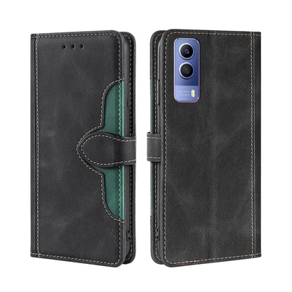 Stitching Skin Feel Magnetic Buckle Horizontal Flip PU Leather Case, For vivo S12 Pro 5G/V23 Pro, For vivo X Note 5G, For vivo X80 Pro, For vivo X80, For vivo Y53S 5G/iQOO Z5x/T1X, For vivo  Y55S 5G