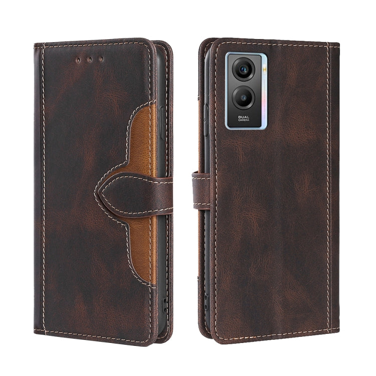Stitching Skin Feel Magnetic Buckle Horizontal Flip PU Leather Case, For vivo S12 Pro 5G/V23 Pro, For vivo X Note 5G, For vivo X80 Pro, For vivo X80, For vivo Y53S 5G/iQOO Z5x/T1X, For vivo  Y55S 5G