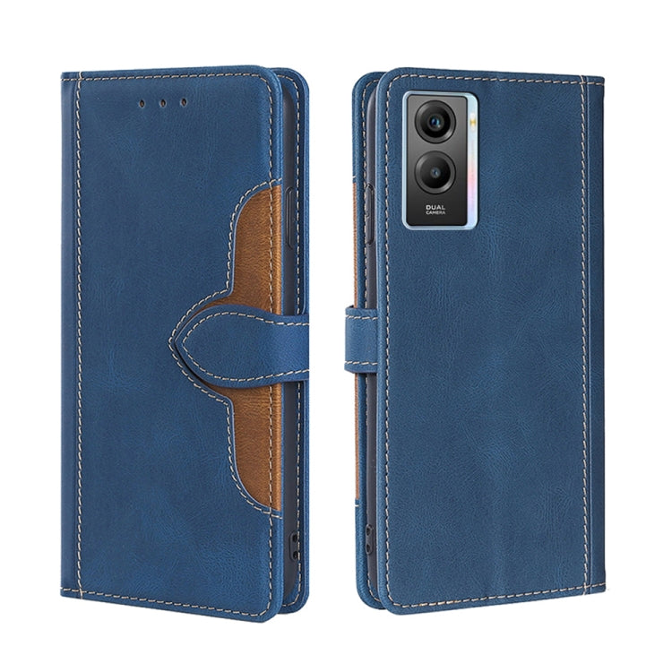 Stitching Skin Feel Magnetic Buckle Horizontal Flip PU Leather Case, For vivo S12 Pro 5G/V23 Pro, For vivo X Note 5G, For vivo X80 Pro, For vivo X80, For vivo Y53S 5G/iQOO Z5x/T1X, For vivo  Y55S 5G