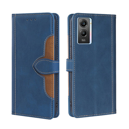 Stitching Skin Feel Magnetic Buckle Horizontal Flip PU Leather Case, For vivo S12 Pro 5G/V23 Pro, For vivo X Note 5G, For vivo X80 Pro, For vivo X80, For vivo Y53S 5G/iQOO Z5x/T1X, For vivo  Y55S 5G