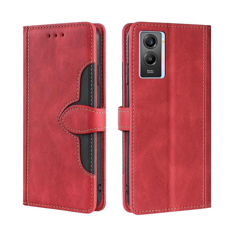 Stitching Skin Feel Magnetic Buckle Horizontal Flip PU Leather Case, For vivo S12 Pro 5G/V23 Pro, For vivo X Note 5G, For vivo X80 Pro, For vivo X80, For vivo Y53S 5G/iQOO Z5x/T1X, For vivo  Y55S 5G