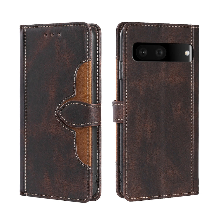 Stitching Skin Feel Magnetic Buckle Horizontal Flip PU Leather Case, For Google Pixel 7 5G, For Huawei Nova 9 SE, For Fujitsu Arrows F-52B, For Nokia G21/G11, For Nokia X100, For Sony Xperia Ace III