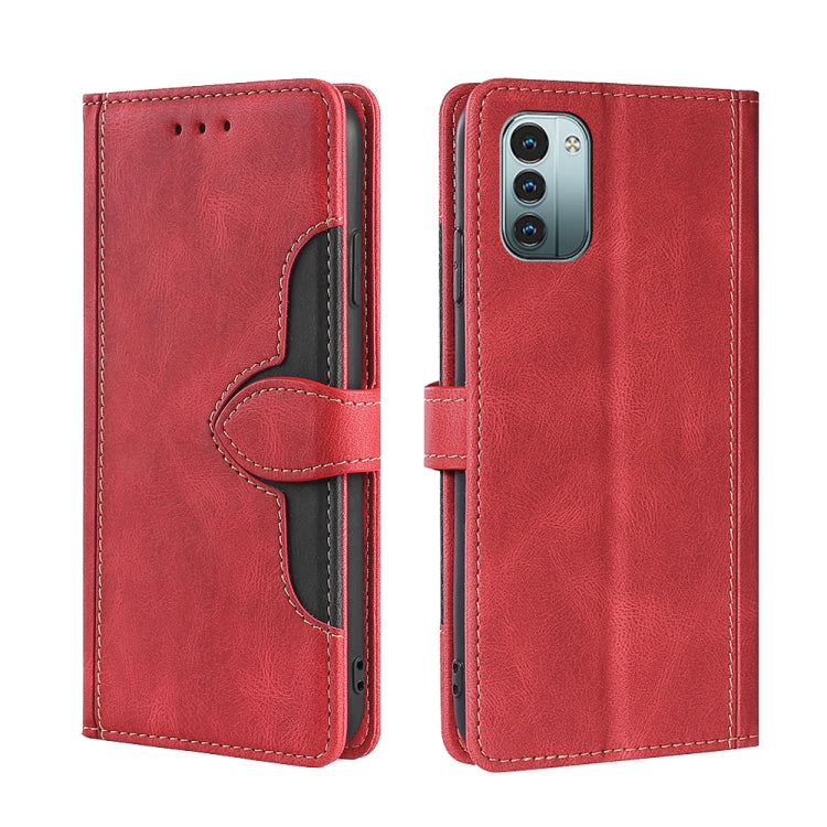 Stitching Skin Feel Magnetic Buckle Horizontal Flip PU Leather Case, For Google Pixel 7 5G, For Huawei Nova 9 SE, For Fujitsu Arrows F-52B, For Nokia G21/G11, For Nokia X100, For Sony Xperia Ace III