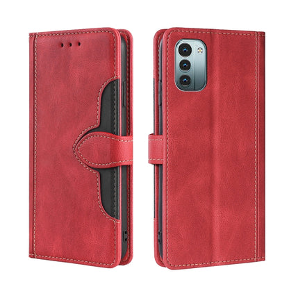 Stitching Skin Feel Magnetic Buckle Horizontal Flip PU Leather Case, For Google Pixel 7 5G, For Huawei Nova 9 SE, For Fujitsu Arrows F-52B, For Nokia G21/G11, For Nokia X100, For Sony Xperia Ace III