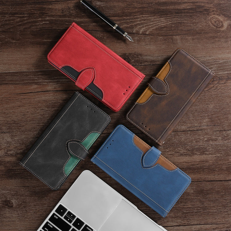 Stitching Skin Feel Magnetic Buckle Horizontal Flip PU Leather Case, For OnePlus Nord CE 2 5G