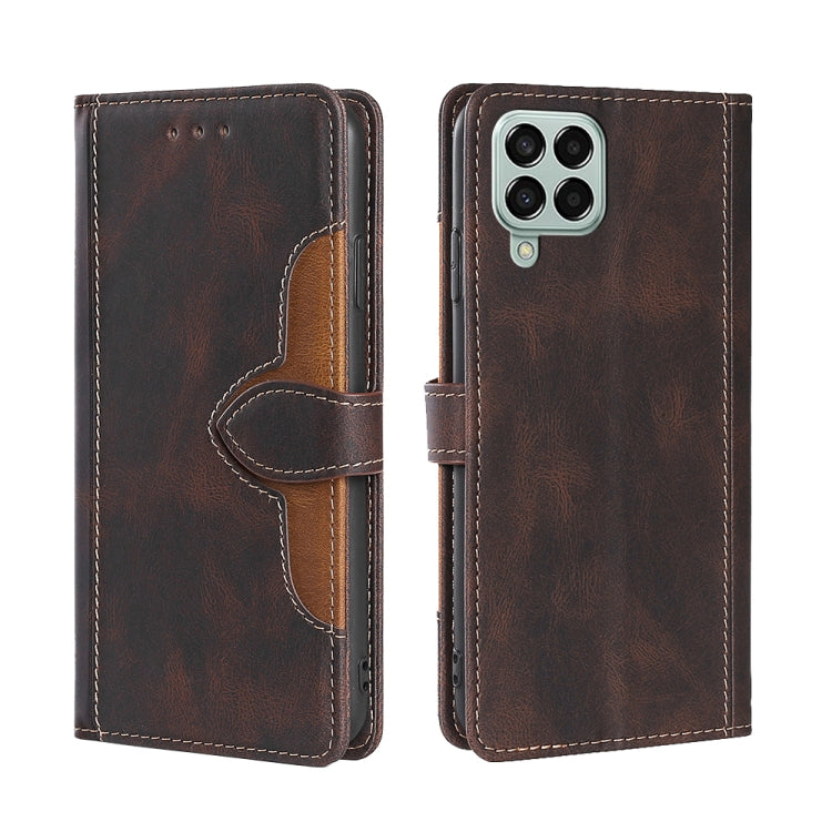 Stitching Skin Feel Magnetic Buckle Horizontal Flip PU Leather Case, For Samsung Galaxy A23 5G, For Samsung Galaxy M33 5G, For Samsung Galaxy M53 5G, For Xiaomi Poco M4 Pro, For Xiaomi Poco X4 Pro 5G, For Xiaomi Redmi K50/Redmi K50 Pro