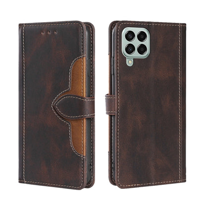 Stitching Skin Feel Magnetic Buckle Horizontal Flip PU Leather Case, For Samsung Galaxy A23 5G, For Samsung Galaxy M33 5G, For Samsung Galaxy M53 5G, For Xiaomi Poco M4 Pro, For Xiaomi Poco X4 Pro 5G, For Xiaomi Redmi K50/Redmi K50 Pro