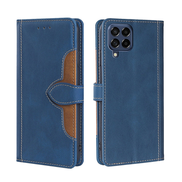 Stitching Skin Feel Magnetic Buckle Horizontal Flip PU Leather Case, For Samsung Galaxy A23 5G, For Samsung Galaxy M33 5G, For Samsung Galaxy M53 5G, For Xiaomi Poco M4 Pro, For Xiaomi Poco X4 Pro 5G, For Xiaomi Redmi K50/Redmi K50 Pro