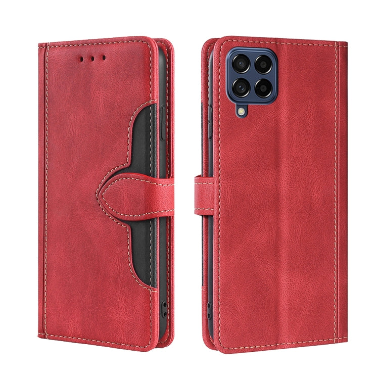 Stitching Skin Feel Magnetic Buckle Horizontal Flip PU Leather Case, For Samsung Galaxy A23 5G, For Samsung Galaxy M33 5G, For Samsung Galaxy M53 5G, For Xiaomi Poco M4 Pro, For Xiaomi Poco X4 Pro 5G, For Xiaomi Redmi K50/Redmi K50 Pro