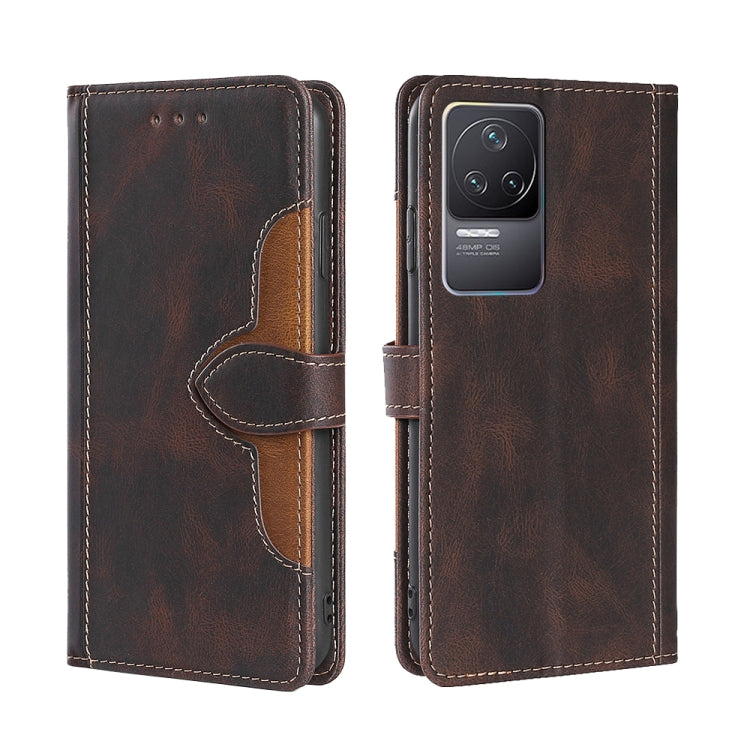 Stitching Skin Feel Magnetic Buckle Horizontal Flip PU Leather Case, For Samsung Galaxy A23 5G, For Samsung Galaxy M33 5G, For Samsung Galaxy M53 5G, For Xiaomi Poco M4 Pro, For Xiaomi Poco X4 Pro 5G, For Xiaomi Redmi K50/Redmi K50 Pro