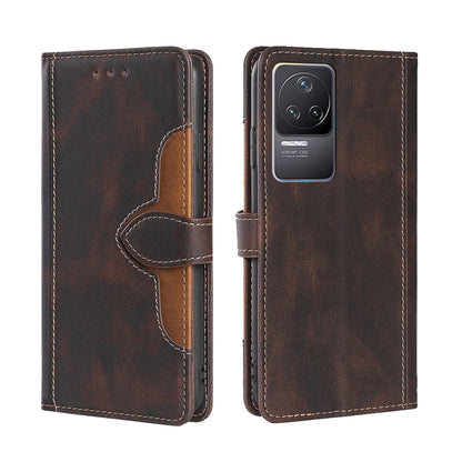 Stitching Skin Feel Magnetic Buckle Horizontal Flip PU Leather Case, For Samsung Galaxy A23 5G, For Samsung Galaxy M33 5G, For Samsung Galaxy M53 5G, For Xiaomi Poco M4 Pro, For Xiaomi Poco X4 Pro 5G, For Xiaomi Redmi K50/Redmi K50 Pro