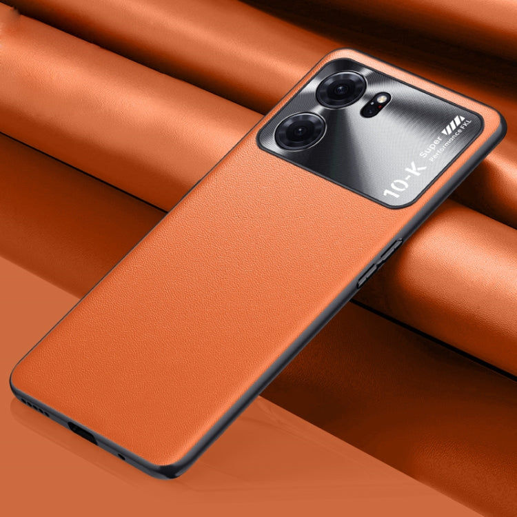 Plain Skin Leather Phone Case, For OPPO K10, For OPPO K10 Pro, For OPPO Reno7, For OPPO Reno8, For OPPO Reno8 Pro, For OPPO Reno8 Pro+