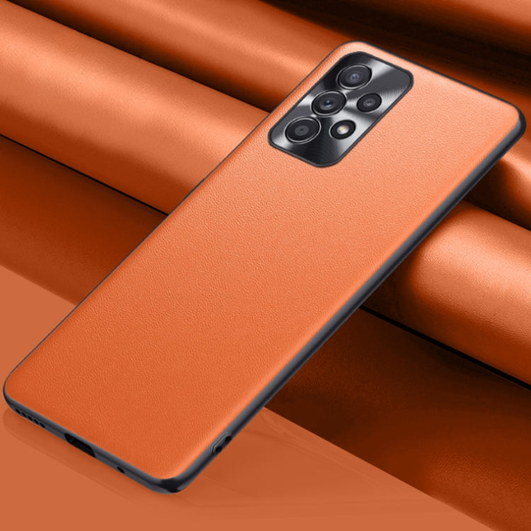 Plain Skin Leather Phone Case, For Honor Magic4 Pro, For Samsung Galaxy A23 5G / 4G, For Samsung Galaxy A33 5G, For Samsung Galaxy A53 5G, For Samsung Galaxy A73
