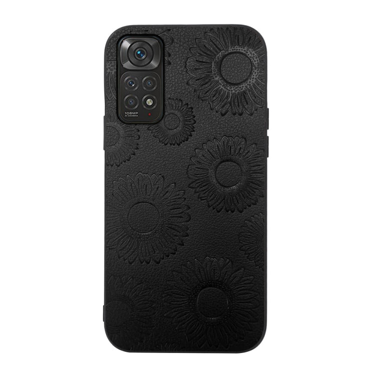 Sunflower Pattern PU Shockproof Phone Case, For Xiaomi 12 Pro, For Xiaomi 12 / 12X, For Xiaomi Redmi Note 11 Pro, For Xiaomi Redmi Note 11 / Note 11S 4G