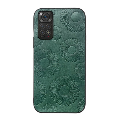 Sunflower Pattern PU Shockproof Phone Case, For Xiaomi 12 Pro, For Xiaomi 12 / 12X, For Xiaomi Redmi Note 11 Pro, For Xiaomi Redmi Note 11 / Note 11S 4G