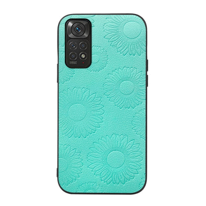 Sunflower Pattern PU Shockproof Phone Case, For Xiaomi 12 Pro, For Xiaomi 12 / 12X, For Xiaomi Redmi Note 11 Pro, For Xiaomi Redmi Note 11 / Note 11S 4G