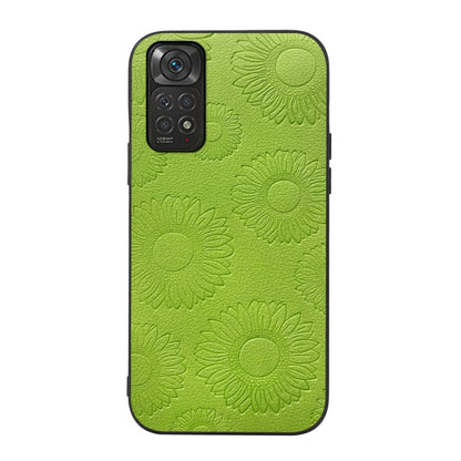 Sunflower Pattern PU Shockproof Phone Case, For Xiaomi 12 Pro, For Xiaomi 12 / 12X, For Xiaomi Redmi Note 11 Pro, For Xiaomi Redmi Note 11 / Note 11S 4G
