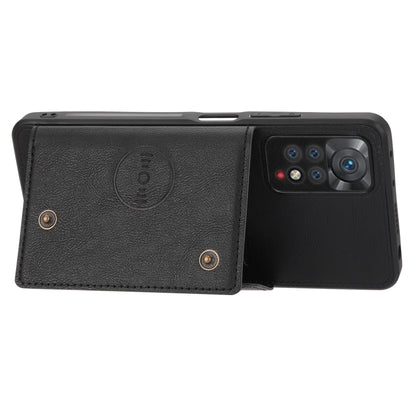 Double Buckle Card Slots Magnetic Phone Case, For Infinix Hot 9 / Note 7 Lite, For Xiaomi Redmi Note 11 Pro, For Xiaomi Redmi Note 11 /Note 11S 4G