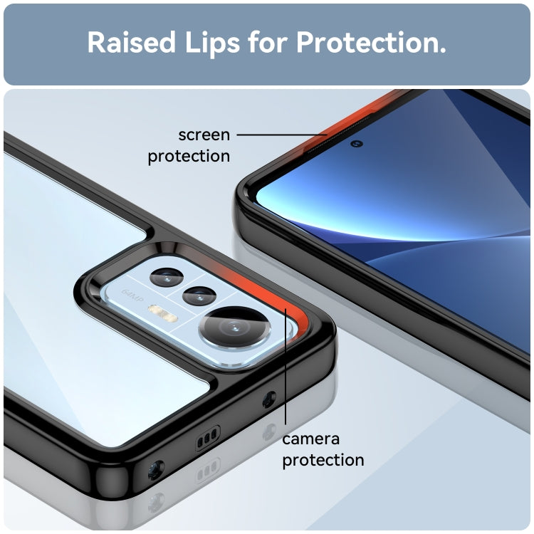 Thunderbolt Shockproof TPU Protective Soft Phone Case, For Xiaomi Poco C31, For Xiaomi 12 Lite