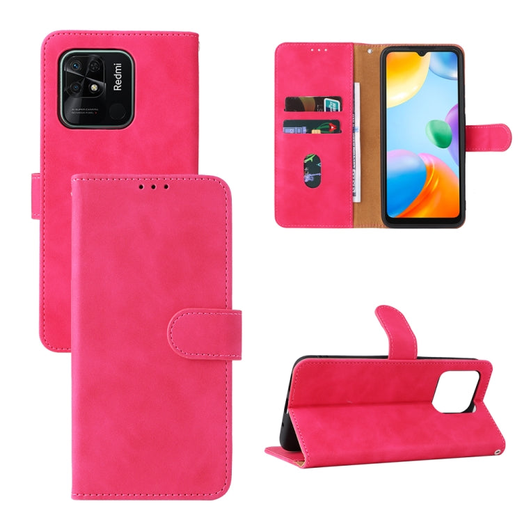 Skin Feel Magnetic Flip Leather Phone Case, For vivo S15E, For Xiaomi Redmi 10C, For Honor X9 5G/X30/Magic4 Lite, For Blackview A50