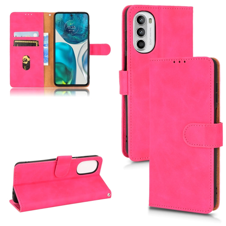 Skin Feel Magnetic Flip Leather Phone Case, For Motorola Edge 30, For Motorola Moto G52, For Samsung Galaxy M33 5G, For Sharp Simple Sumaho 6